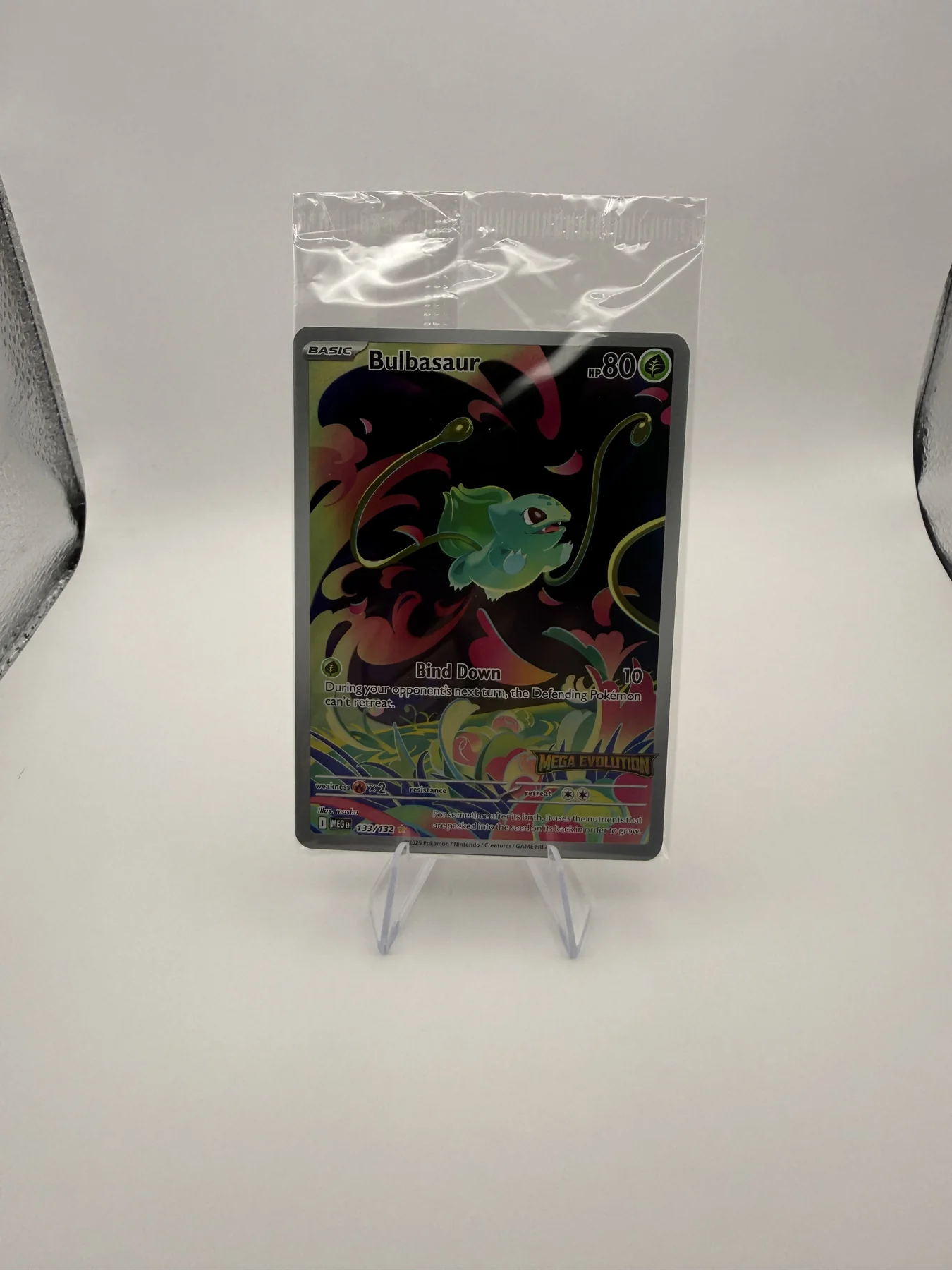 Bulbasaur raw card listing photo